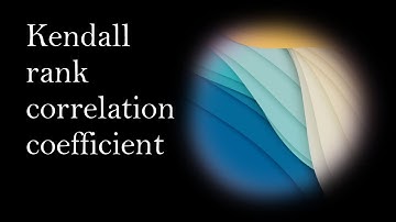 Kendall Tau #ignou #mapc #statistics