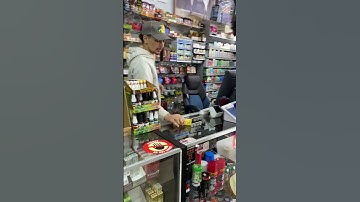 Thumbnail of When underage comes to the shop 😂😨 #shorts #smokeshop #price