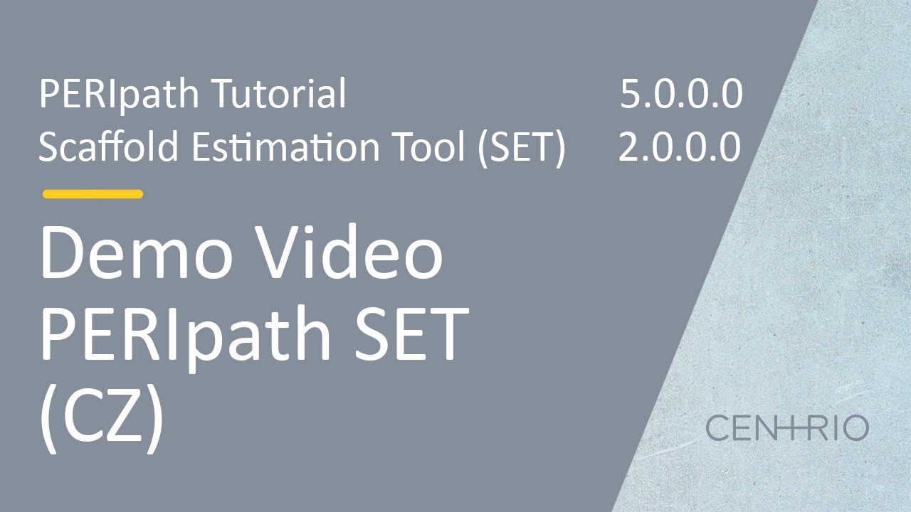 Peri Path PERIpath SET Standalone | Demo Video (CZ) - YouTube