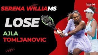 Serena Williams loses to Ajla Tomljanovic in U.S. Open farewell