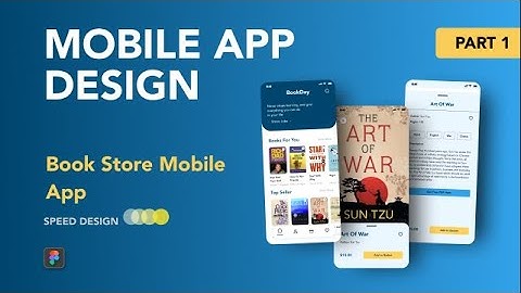 FREE Figma Tutorial || Mobile App Design || Book Store Studycase PART 1