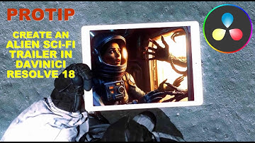 How to Create a Alien Sci-Fi Trailer in Davinci Resolve. #davinciresolvetutorial   #davinci