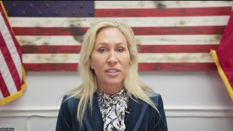 Marjorie Taylor Greene talks Trump rift, walks away from interview early after 