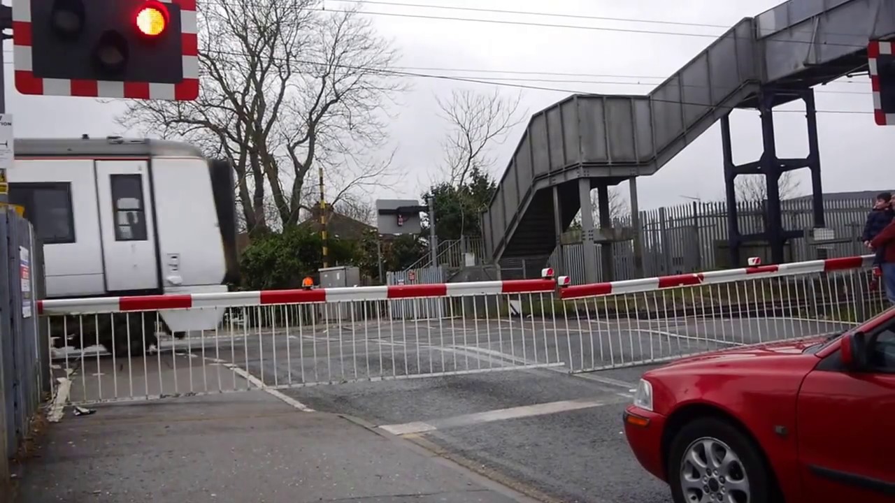 Windmill Lane (Cheshunt Station) and St Margarets level crossings on