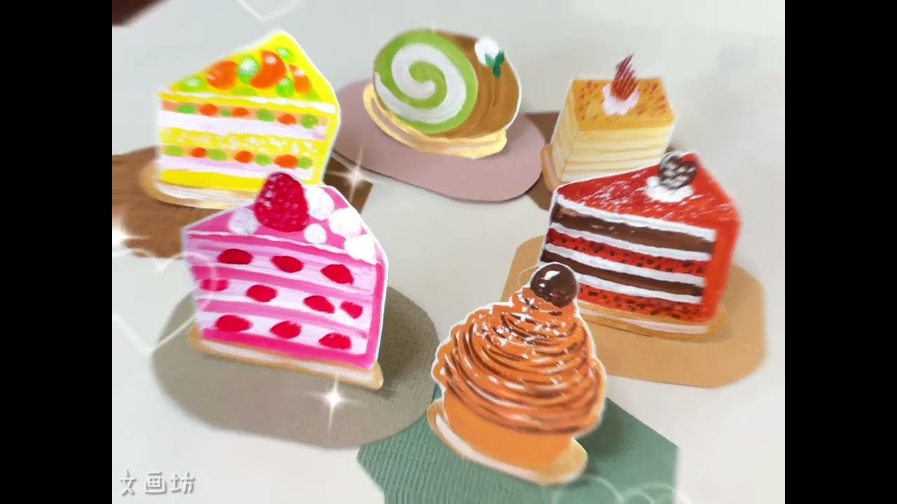 Easy for Elementary Students! Let's Design Delicious-Looking Cakes