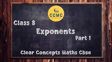 Exponents | CBSE Maths 8 | Intro (Part 1) by Sanlaap Mukherjee Sir