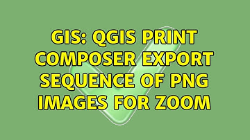 GIS: QGIS print composer export sequence of png images for zoom
