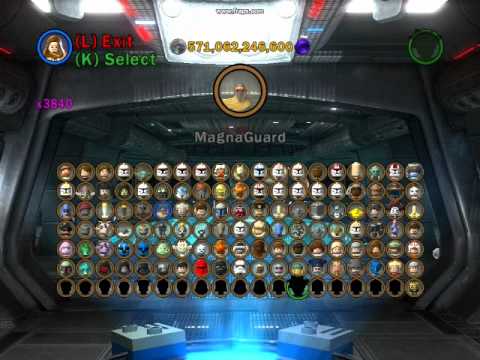 Lego Star Wars 3 - The Clone Wars All Playable Characters Unlocked! (PC)