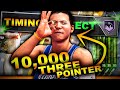 10000 overall 3 point game slider mike wang uses insane 2k devs cheats to hit half court threes