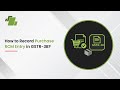 How to Record Purchase RCM Entry in GSTR-3B ?