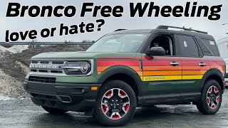 LOVE OR HATE?? 2024 Ford Bronco Sport Free Wheeling Edition Review