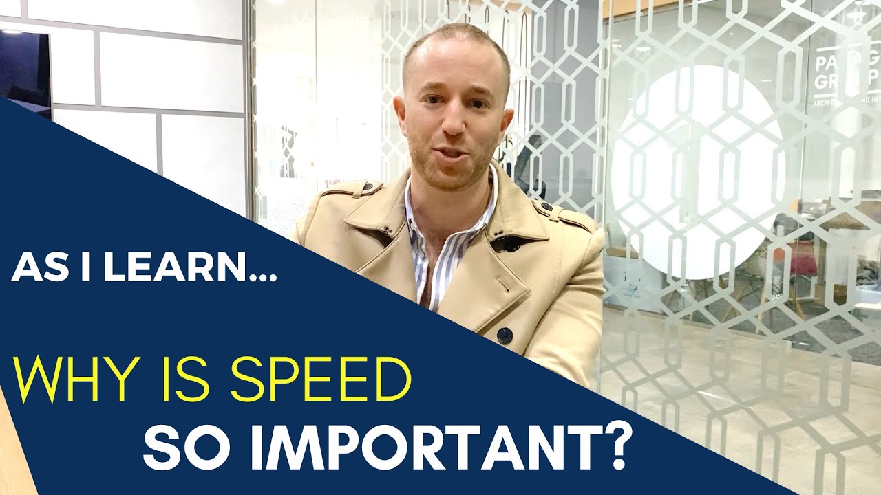 Speed Important Why is speed so important - YouTube