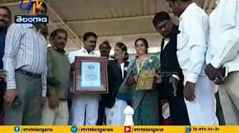 6175 Students Create Wonderbook Record | Jaya he Telangana song | Wanaparthy Dist 6175 Students Create Wonderbook Record | Jaya he Telangana song | Wanaparthy Dist