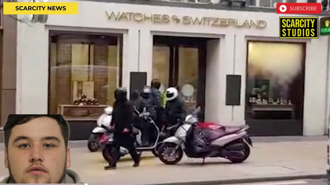 Watches of Switzerland London stores robbed 3 times in 3 months - YouTube