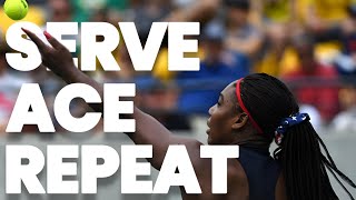 Serena's Unreal Serving - Every Match With 10+ Aces | SERENA WILLIAMS FANS