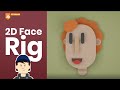 How to rig & animate a 2D face in Blender [2.9] and Inkscape [1.0]