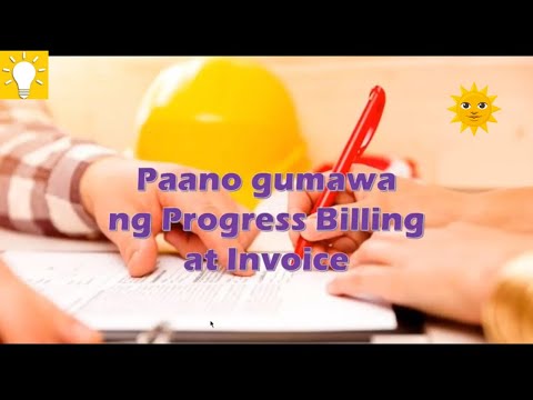 Video: Paano Gumawa Ng Isang Invoice
