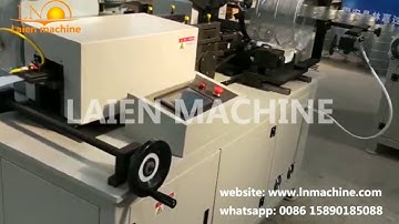 Full automatic spiral  pipe filter core  making machine