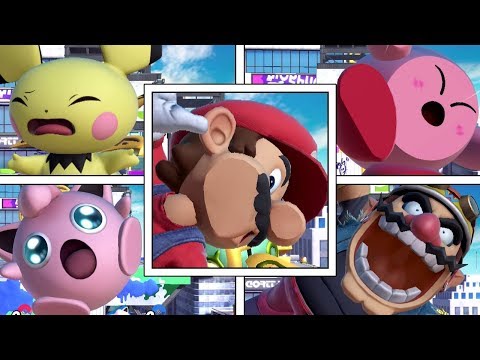 Every Character's Screen KO in Super Smash Bros Ultimate