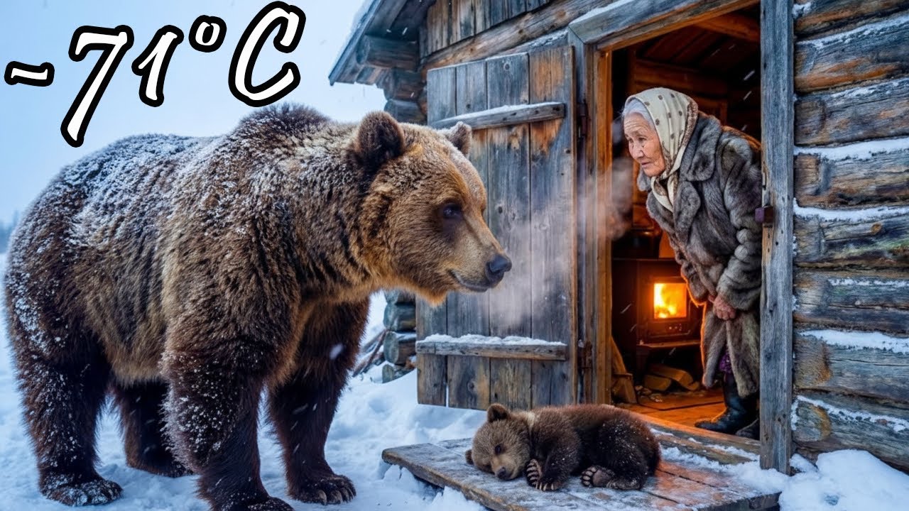 A Wild Bear Sought Help from a 90-Year-Old Woman to Save Her Cub in –71°C Yakutia
