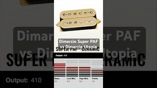 Dimarzio Super PAF vs Dimarzio Utopia