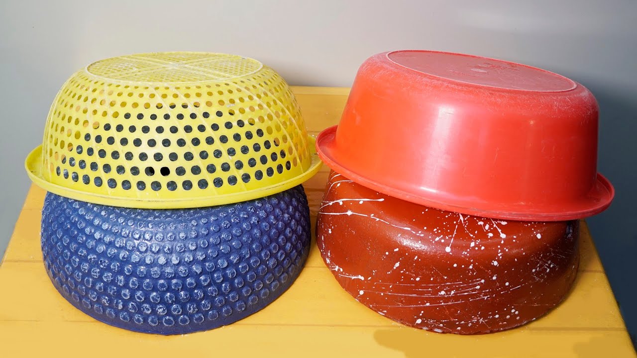 Como hacer macetas de cemento caseras y economicas p11