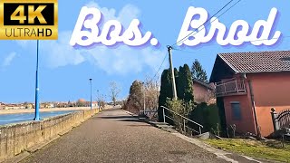 Bosanski Brod : Driving Tour (4K)