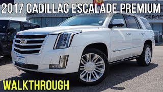 2017 Cadillac Escalade Premium Luxury 6.2L | 22" Platinum Wheels (Walkthrough)