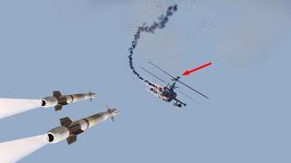 Russia’s Most Advanced Attack Helicopter destroyed by fire | ka52 | ARMA 3: Military Simulator 4