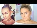 Perrie Edwards Makeup Tutorial ♡ Bronzed &amp; Flawless!