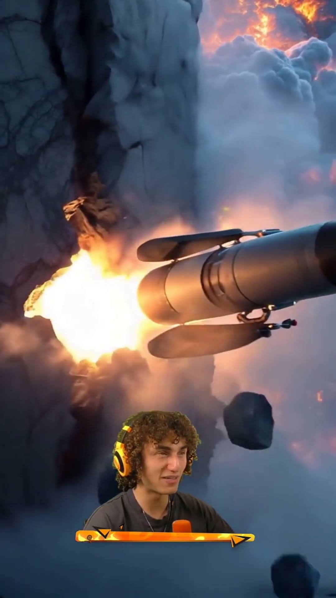 ROCKET Blasts and BREAKS Through Wall!?