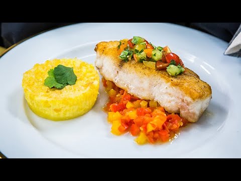 Wayne Elias' Pan Seared Sea Bass - Home & Family