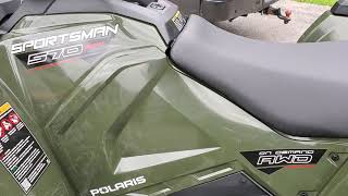 2022 polaris sportsman 570 eps first walk around