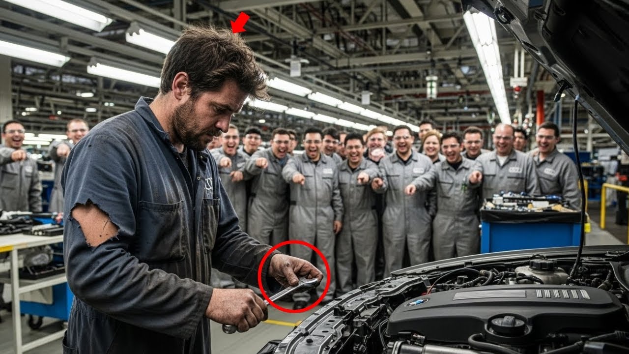 Los ingenieros de Audi se rieron de él... hasta que el pobre mecánico descubrió el error millonario.