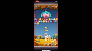 LINE バブル2 STAGE 2040 黄金コニー Gold Cony LINE BUBBLE 2