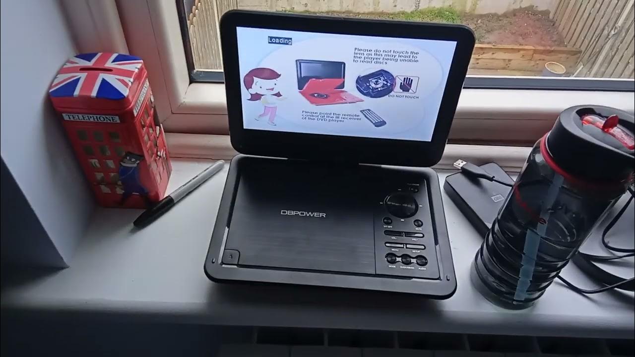 Dbpower dvd player startup and shutdown YouTube