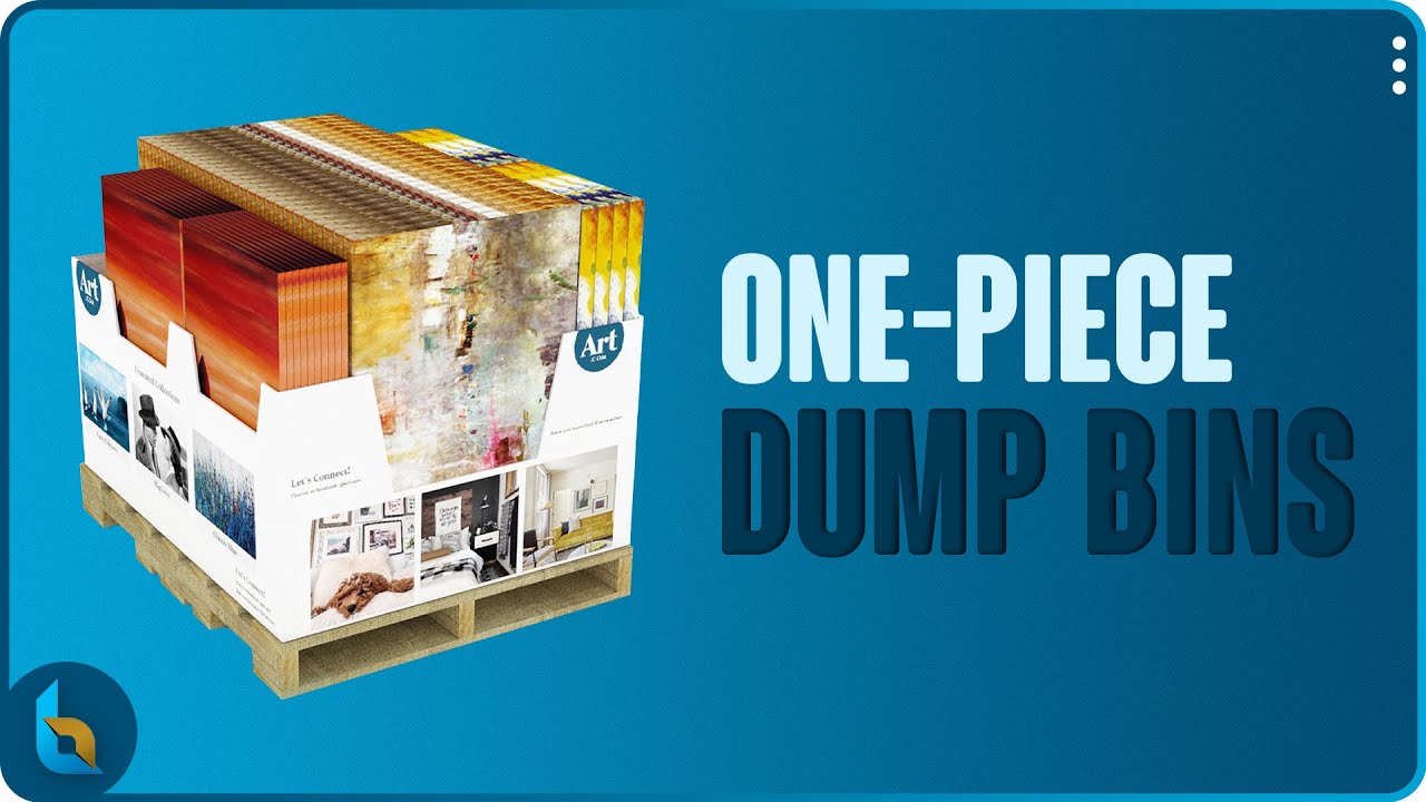 Why One Piece Dump Bins Are Better | Custom Point Of Purchase Displays | Manufacturing