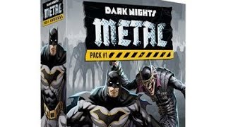 CMON, Zombicide Dark Knights Metal Packs 1-5 Unboxing!! Compatible with DCeased Board Game!!