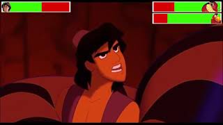 Aladdin vs. Jafar with healthbars (Edited By @GabrielD2002 )