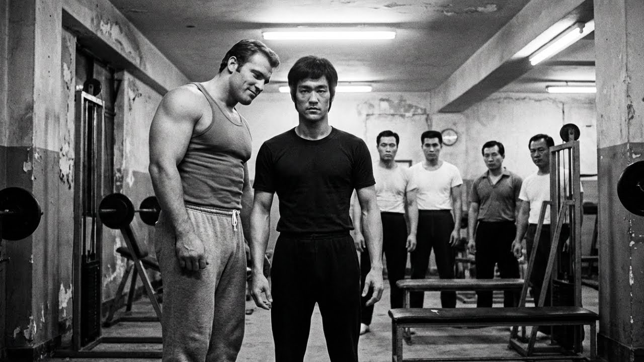 Брюс Ли был в спортзале, когда бодибилдер сказал «Попробуй меня ударить» —5 секунд спустя он пожалел