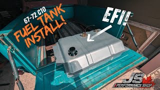1967-1972 Chev & GMC C10 - EFI Fuel Tank Install