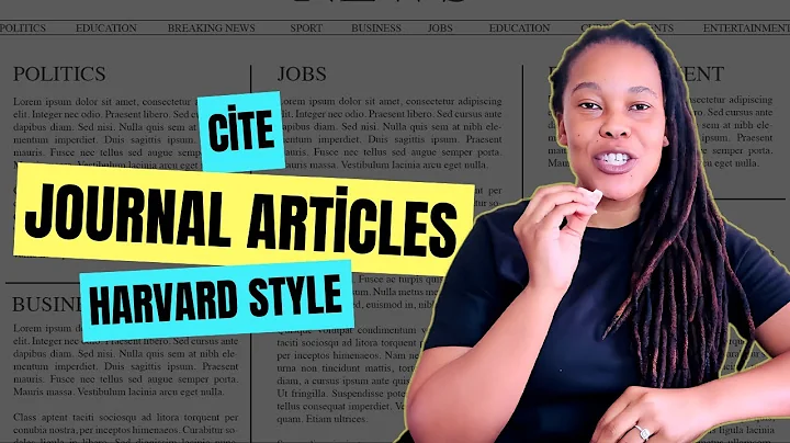 How to Reference Journal Articles | Print & Online (Harvard Style)