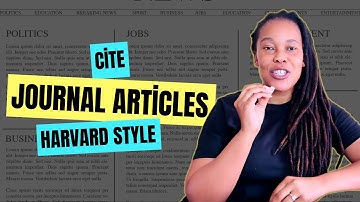 How to Reference Journal Articles | Print & Online (Harvard Style)