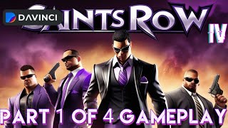 FULL GAME Saints Row IV: MASTERING  4 Hours of Unstoppable Xbox One Gameplay [Part 1/4]