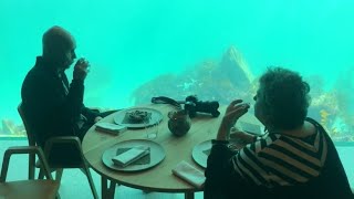 Kulinarischer Tauchgang: Erstes Unterwasserrestaurant Europas