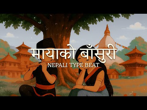 Nepali Type Beat -"मायाको बाँसुरी" | Nepali Rap Beat Instrumental