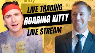 LIVE TRADING: Roaring Kitty Live, GME, AMC, Stocks, Commodities, Crypto & MOARRR