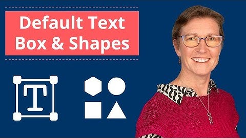 How to set the shape style and text box style in PowerPoint
