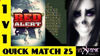 1 on 1 Command and Conquer Red Alert Remastered QUICK MATCH (25)