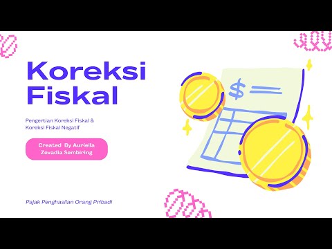 Pengertian Koreksi Fiskal & Koreksi Fiskal Negatif